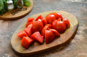 Грузинский томатный соус на зиму - фото шаг 2