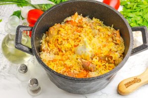 Обычный плов - фото шаг 9