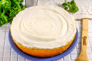 Бисквитный карамельный торт - фото шаг 7