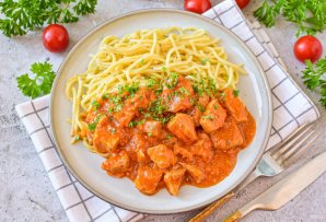 Подлив из свинины - фото шаг 10