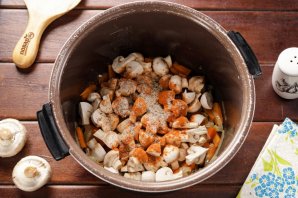 Постный плов в мультиварке - фото шаг 5