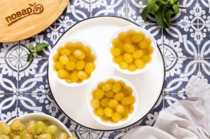 Виноград в чайном желе - фото шаг 10