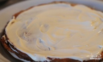 Блинный торт с кремом из сгущенки - фото шаг 5