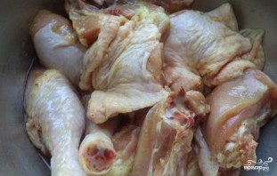 Курица со сливками - фото шаг 2