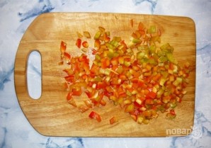 Крабовый салат с огурцом - фото шаг 3