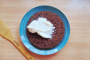 Шоколадный торт с кремом "Пломбир" - фото шаг 21