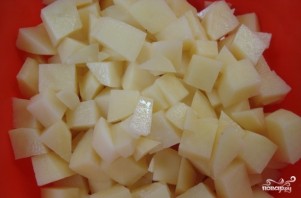 Семга с картошкой в горшочках - фото шаг 1