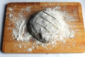Хлеб на сыворотке без дрожжей - фото шаг 5