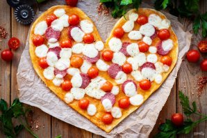 Пицца "Сердце" - фото шаг 10