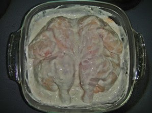 Курица в йогурте в духовке - фото шаг 4