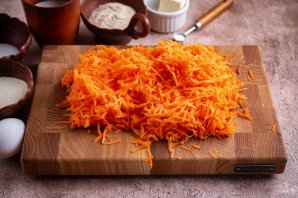 Морковные котлеты на пару