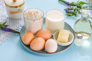 Блинный торт с заварным кремом - фото шаг 1