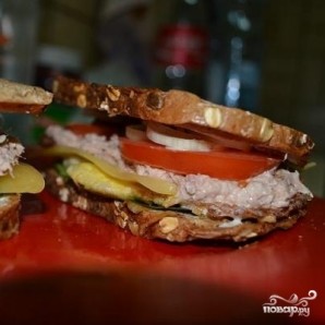 Сэндвич за 10 минут - фото шаг 12