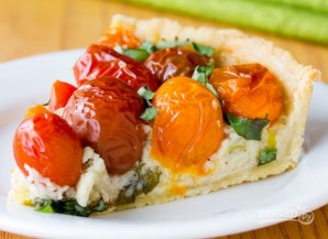 Тарт с сыром и томатами - фото шаг 6