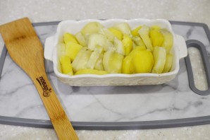 Картошка с копченым сыром - фото шаг 3