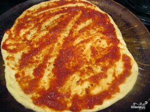 Быстрое тесто на пиццу - фото шаг 8