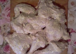 Курица в сухарях в духовке   - фото шаг 4