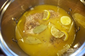 Куриный суп с рисом и лимоном - фото шаг 4