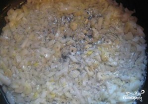 Семга с креветками в сливочном соусе - фото шаг 5