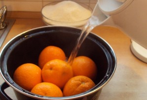 Варенье из апельсинов с кожурой - фото шаг 2