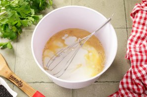 Быстрый пирог с капустой - фото шаг 6