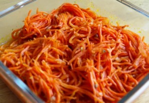 Лаваш с корейской морковкой - фото шаг 2