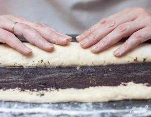 Творожный пирог из дрожжевого теста - фото шаг 8
