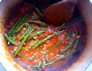 Курица с фасолью в томатном соусе - фото шаг 7