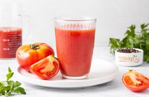 Сок томатный с мякотью - фото шаг 6