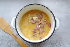 Гороховый суп с куриными желудками - фото шаг 9