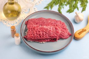 Шашлык из говядины в духовке - фото шаг 6