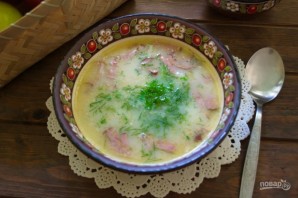Гороховый суп с копченостями - фото шаг 8