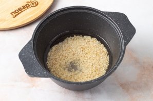 Рисовая каша из бурого риса - фото шаг 4