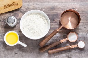 Блины на воде без яиц - фото шаг 1