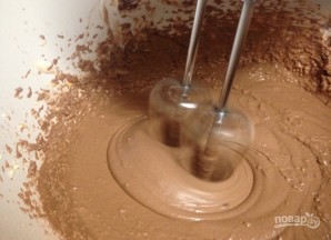 Домашний шоколадный торт с шоколадной глазурью - фото шаг 3