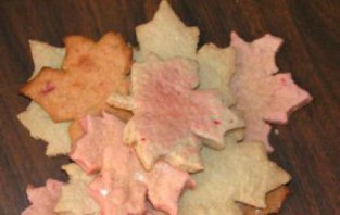 Домашнее печенье в форме кленовых листьев - фото шаг 4