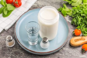 Адыгейский сыр рецепт в домашних условиях из молока и уксуса - фото шаг 1