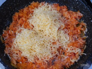 Томатный рис с сыром - фото шаг 5