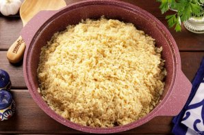 Рассыпчатый плов с говядиной