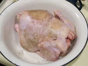 Курица в духовке на банке - фото шаг 1