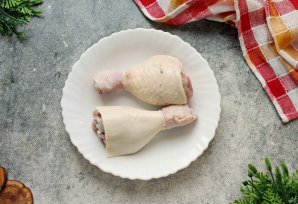 Куриные ножки в слоеном тесте - фото шаг 4