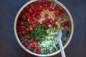 Салат из кускуса с овощами - фото шаг 6