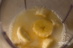Коктейль на кокосовом молоке с бананом - фото шаг 3