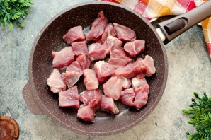 Печень со свининой - фото шаг 3