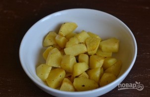 Овощное рагу с жареной картошкой - фото шаг 3