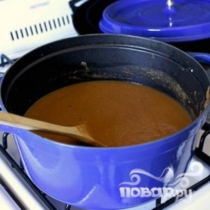 Суп с запеченными баклажанами и помидорами - фото шаг 4