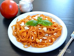 Спагетти с томатной пастой - фото шаг 7