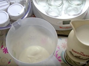 Йогурт в йогуртнице "Мулинекс" - фото шаг 2