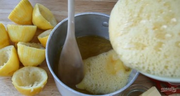 Лимонный крем для десертов - фото шаг 3