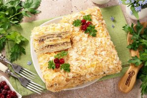 Мясной наполеон - фото шаг 15